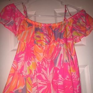 Lilly Pulitzer off the shoulder top